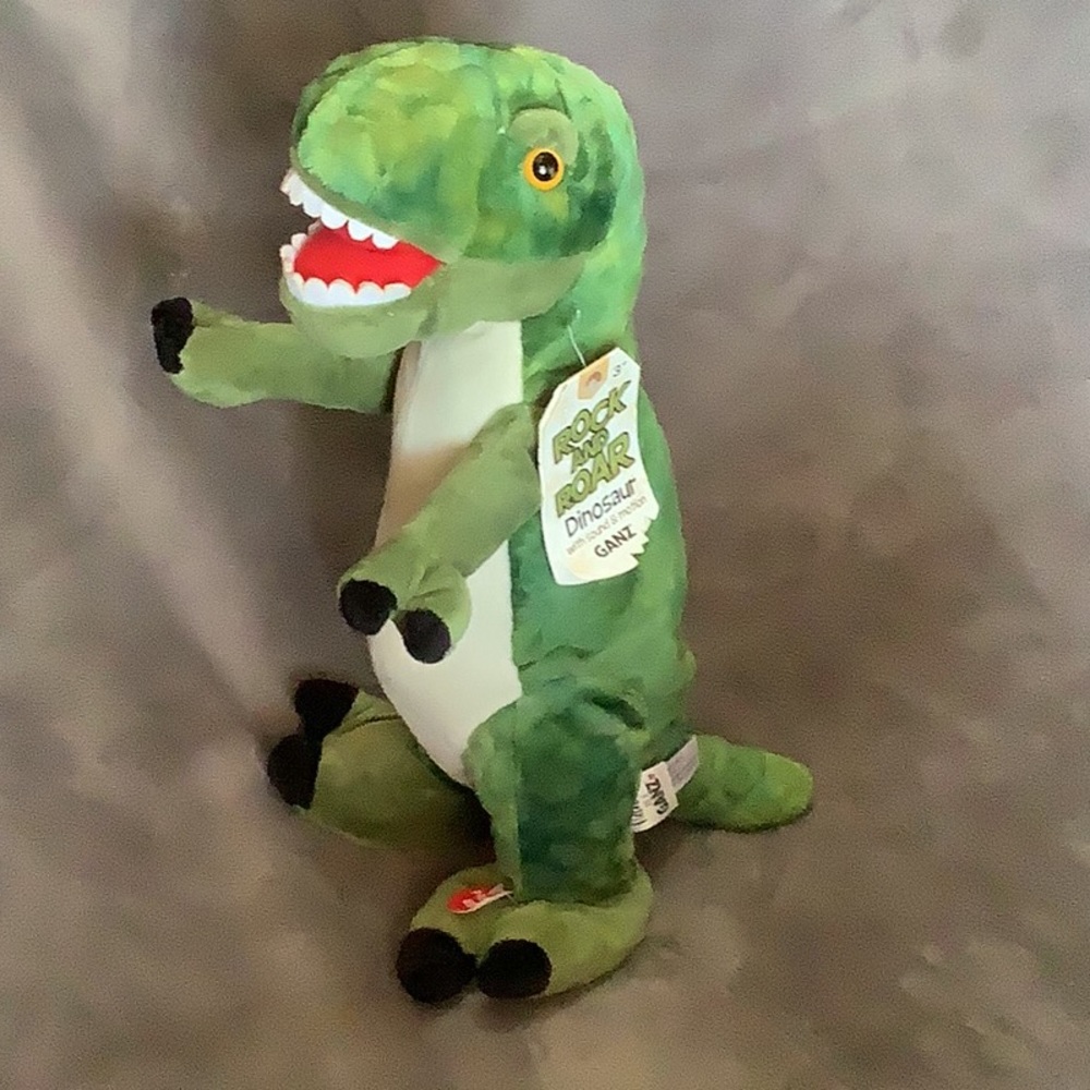 Ganz animated‎ green dinosaur *WORKING*